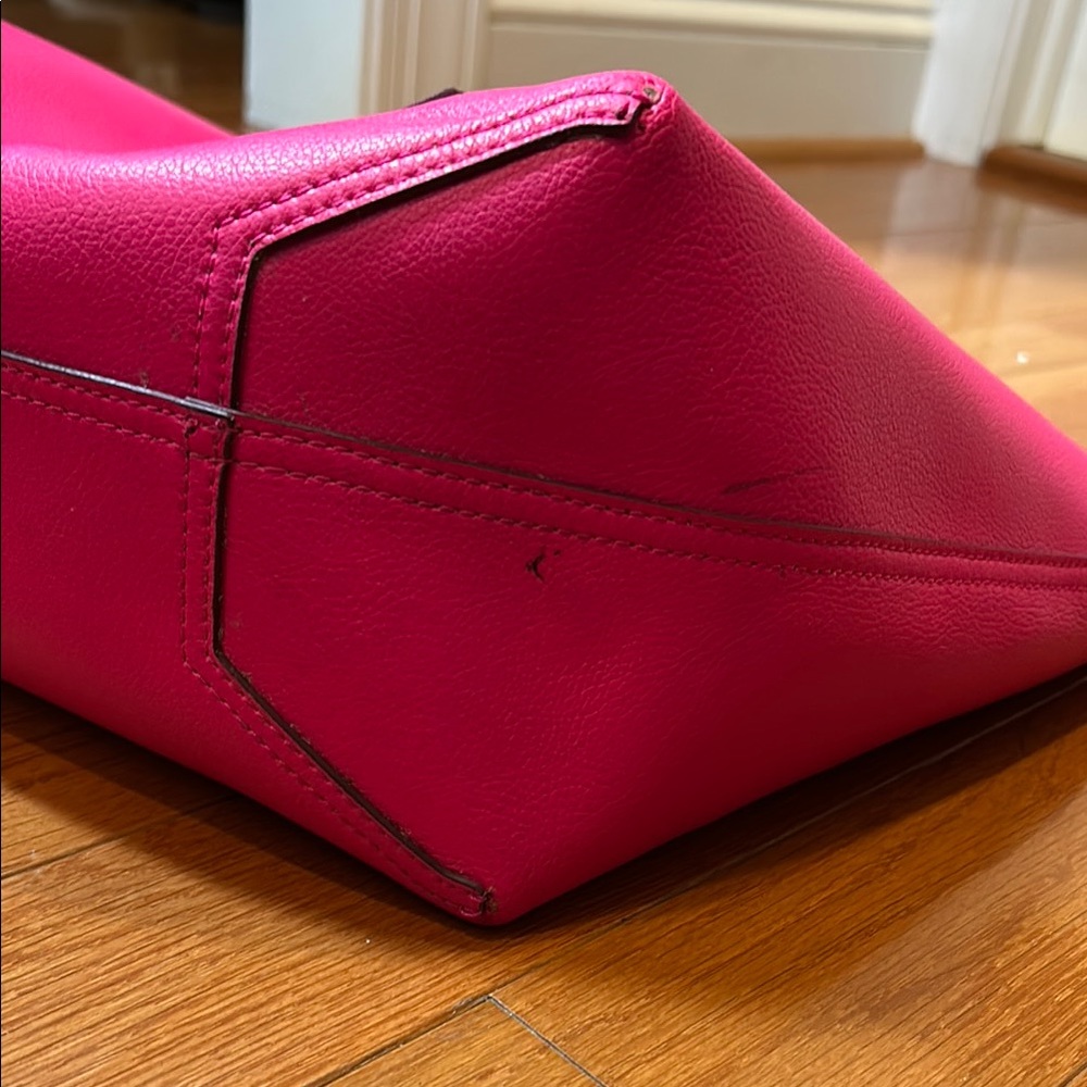 Kate Spade Maroon and Pink Tote Bag with Structured Design - Picture 5 of 14